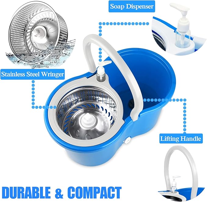 Mopa giratoria 360