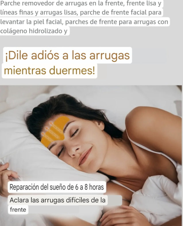 Parche medicinal removedor de arrugas