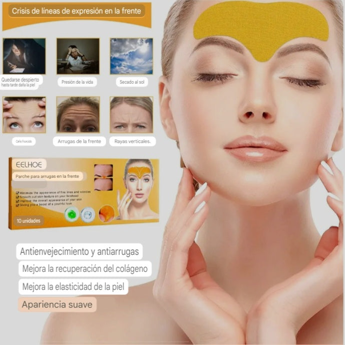 Parche medicinal removedor de arrugas