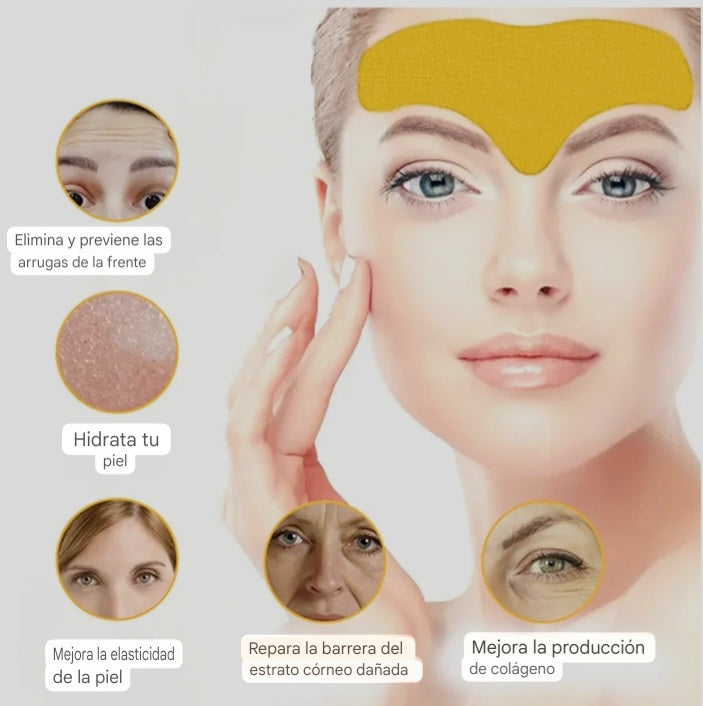 Parche medicinal removedor de arrugas