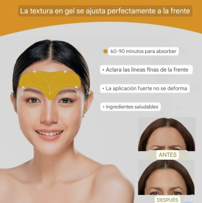 Parche medicinal removedor de arrugas