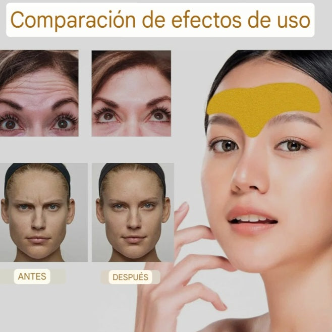 Parche medicinal removedor de arrugas
